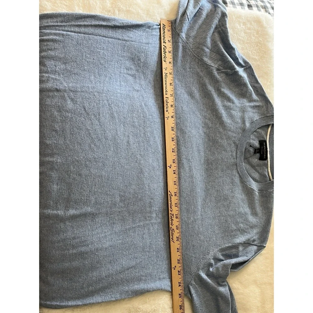 Banana Republic Factory Sweater Men's XL Eco‎ Repreve Recycled Pullover Blue NWT